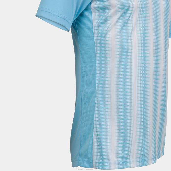 hr Joma košulja kratkih rukava inter ii nebesko plava bijela 6FVN13 muškarci