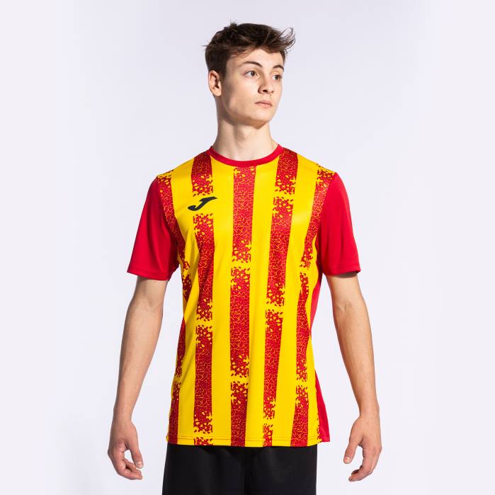 hr Joma košulja kratkih rukava inter iii crveno žuto 6FVN1129 muškarci