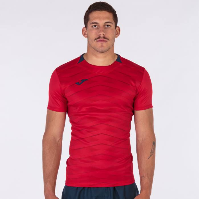 hr Joma košulja kratkih rukava myskin ii Crvena 6FVN3087 muškarci