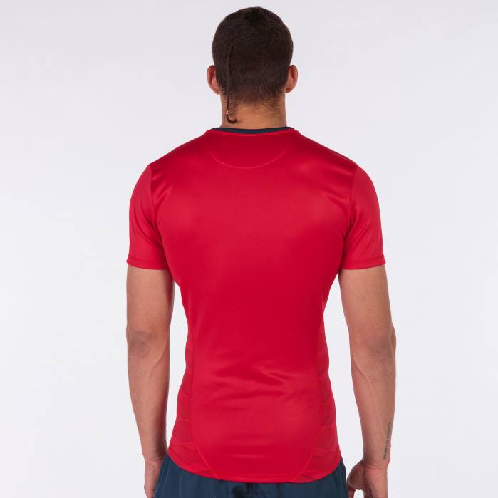 hr Joma košulja kratkih rukava myskin ii Crvena 6FVN3087 muškarci