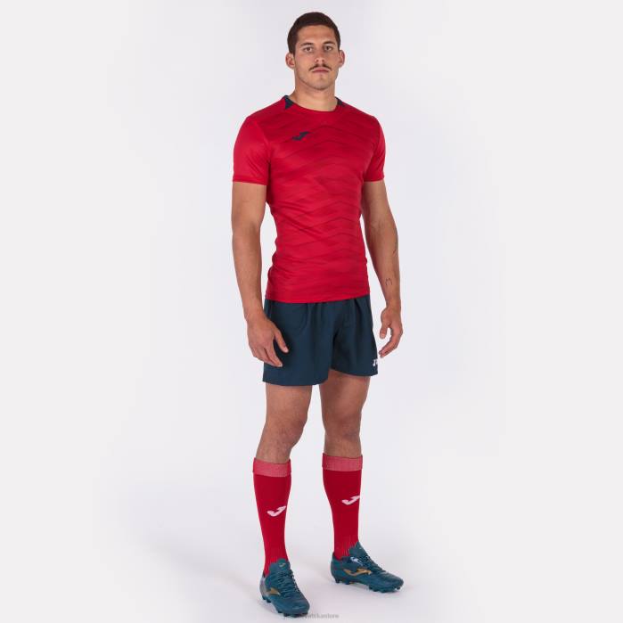 hr Joma košulja kratkih rukava myskin ii Crvena 6FVN3087 muškarci