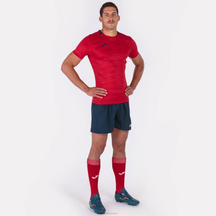 hr Joma košulja kratkih rukava myskin ii Crvena 6FVN3087 muškarci