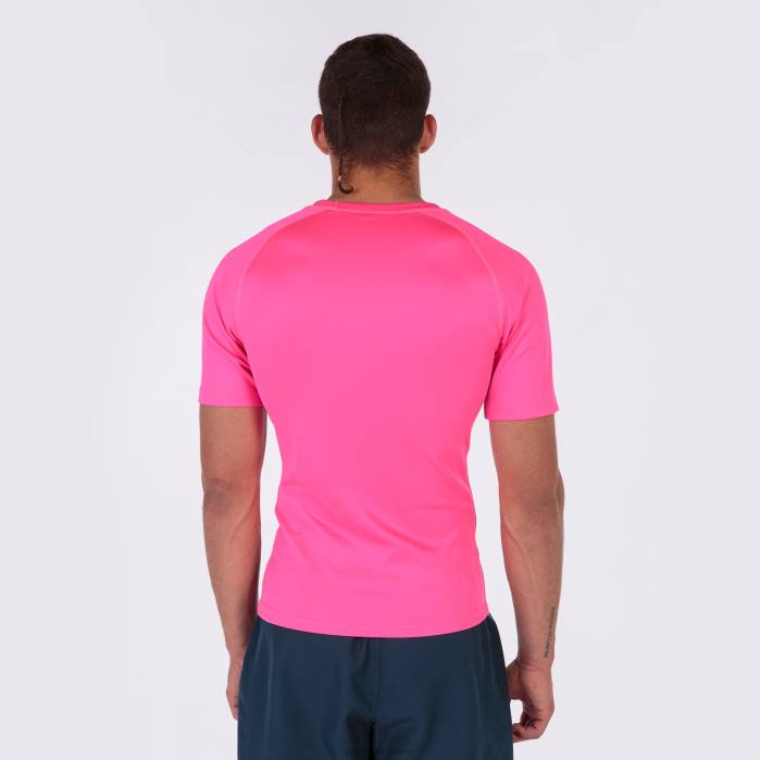 hr Joma košulja kratkih rukava myskin iii fluorescentno ružičasta tamnoplava 6FVN3553 muškarci