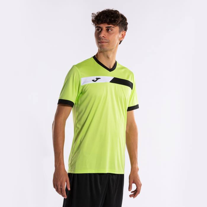 hr Joma košulja kratkih rukava sud vapno crno bijelo 6FVN3222 muškarci