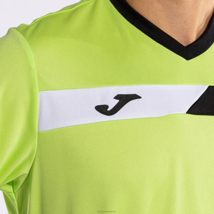 hr Joma košulja kratkih rukava sud vapno crno bijelo 6FVN3222 muškarci