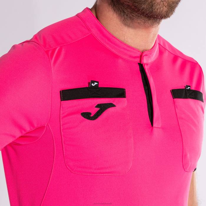 hr Joma košulja kratkih rukava sudac fluorescentno ružičasta 6FVN555 muškarci