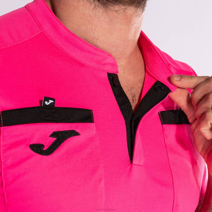 hr Joma košulja kratkih rukava sudac fluorescentno ružičasta 6FVN555 muškarci