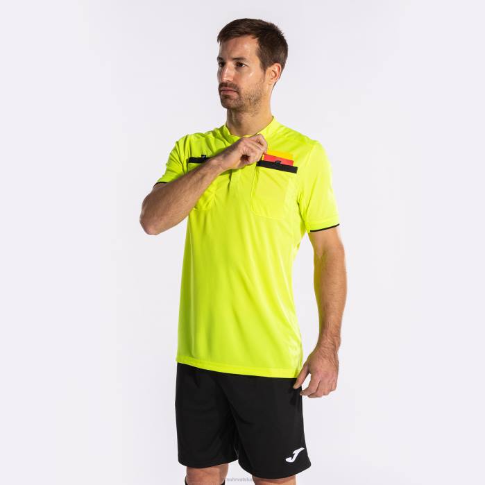 hr Joma košulja kratkih rukava sudac fluorescentno žuta 6FVN97 muškarci
