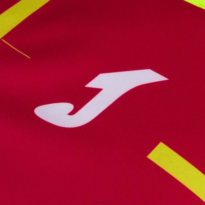 hr Joma košulja kratkih rukava tigar iii crveno žuto 6FVN1432 muškarci