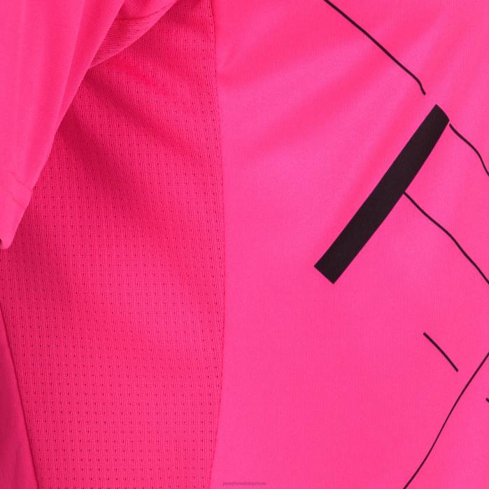 hr Joma košulja kratkih rukava tigar iii fluorescentno ružičasto crna 6FVN4541 muškarci