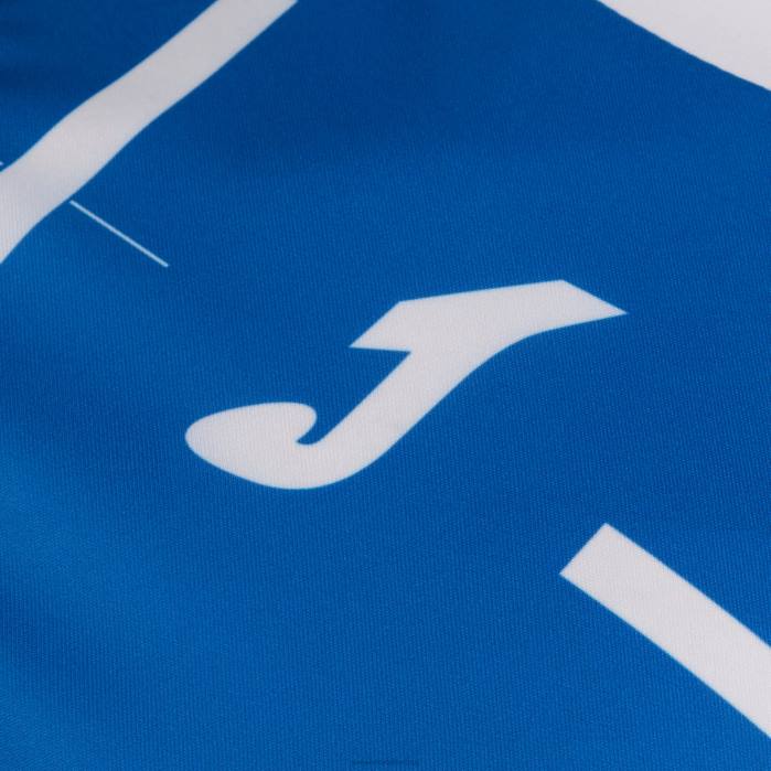 hr Joma košulja kratkih rukava tigar iii kraljevsko plava bijela 6FVN3305 muškarci