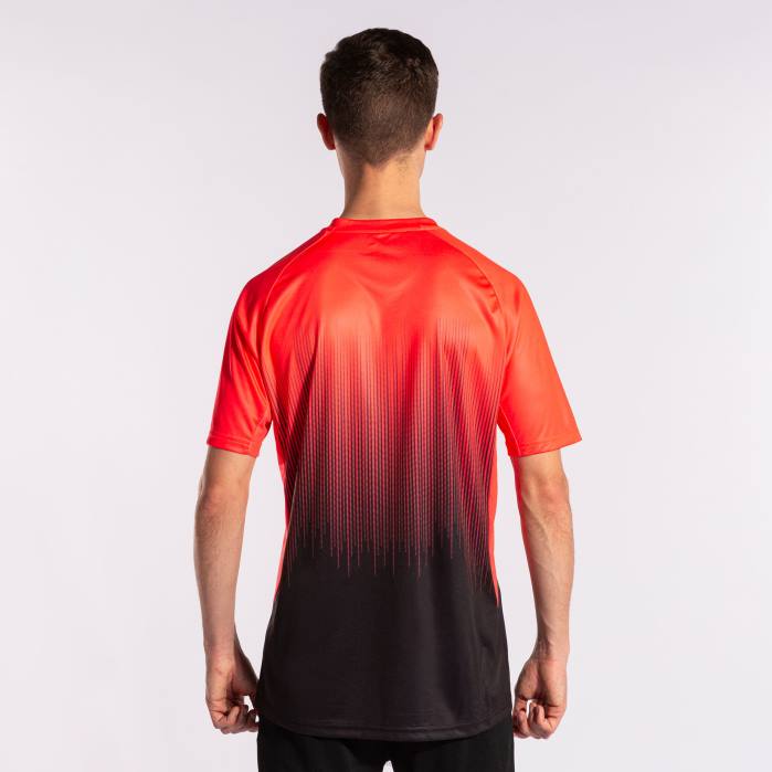 hr Joma košulja kratkih rukava tigar iv crni fluorescentni koralj 6FVN3172 muškarci