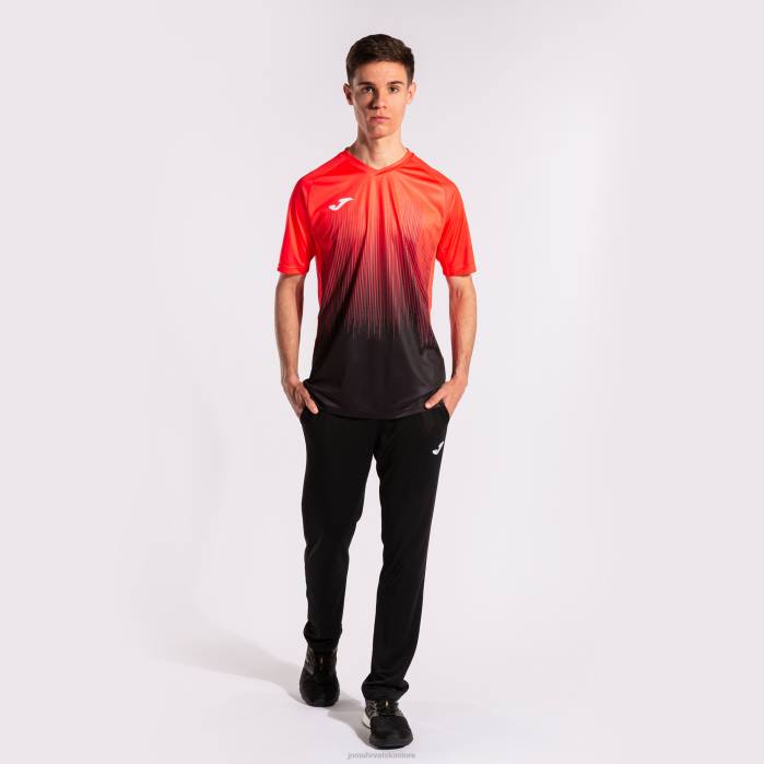 hr Joma košulja kratkih rukava tigar iv crni fluorescentni koralj 6FVN3172 muškarci