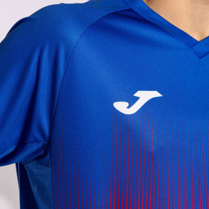 hr Joma košulja kratkih rukava tigar iv crvena kraljevsko plava 6FVN2857 muškarci