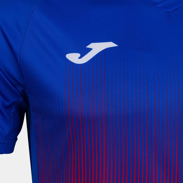 hr Joma košulja kratkih rukava tigar iv crvena kraljevsko plava 6FVN2857 muškarci
