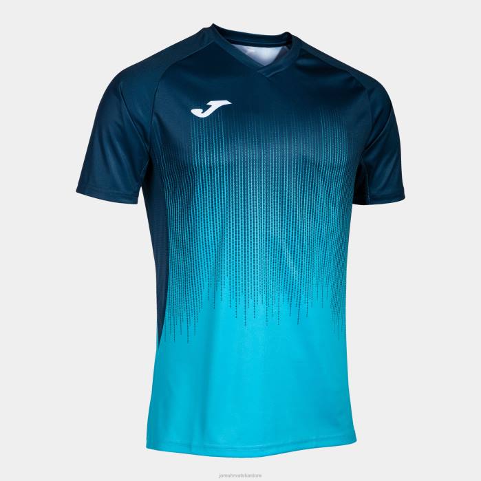hr Joma košulja kratkih rukava tigar iv fluorescentno tirkizno tamnoplava 6FVN485 muškarci