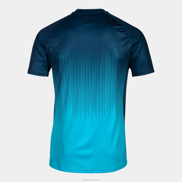 hr Joma košulja kratkih rukava tigar iv fluorescentno tirkizno tamnoplava 6FVN485 muškarci