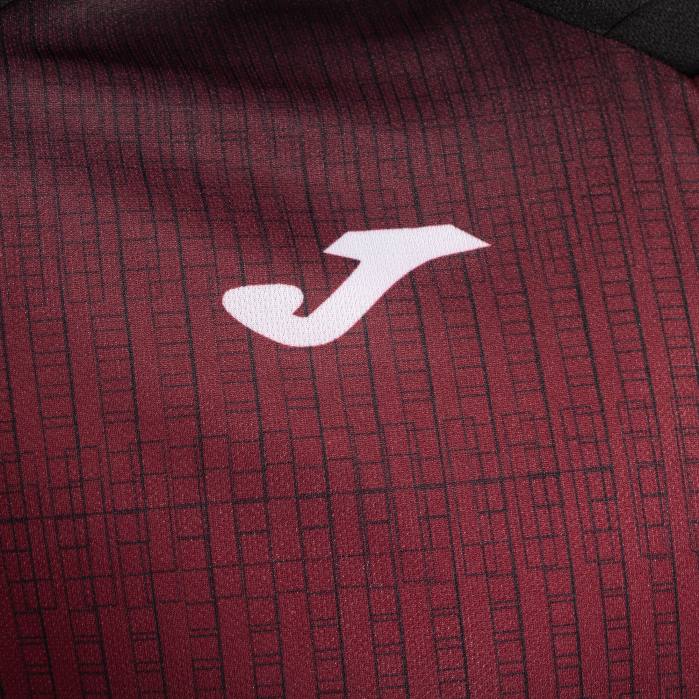 hr Joma košulja kratkih rukava tigar v crna bordo 6FVN92 muškarci