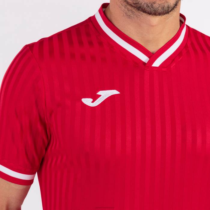 hr Joma košulja kratkih rukava toletum iii Crvena 6FVN4495 muškarci