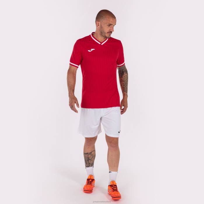hr Joma košulja kratkih rukava toletum iii Crvena 6FVN4495 muškarci