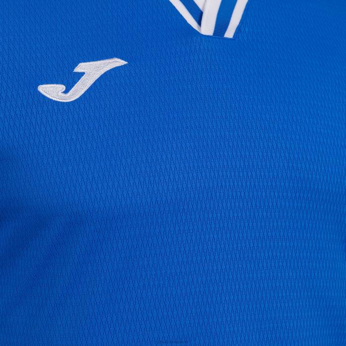 hr Joma košulja kratkih rukava toletum iv kraljevsko plava bijela 6FVN4524 muškarci