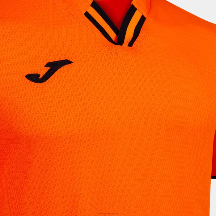 hr Joma košulja kratkih rukava toletum iv narančasta crna 6FVN1516 muškarci
