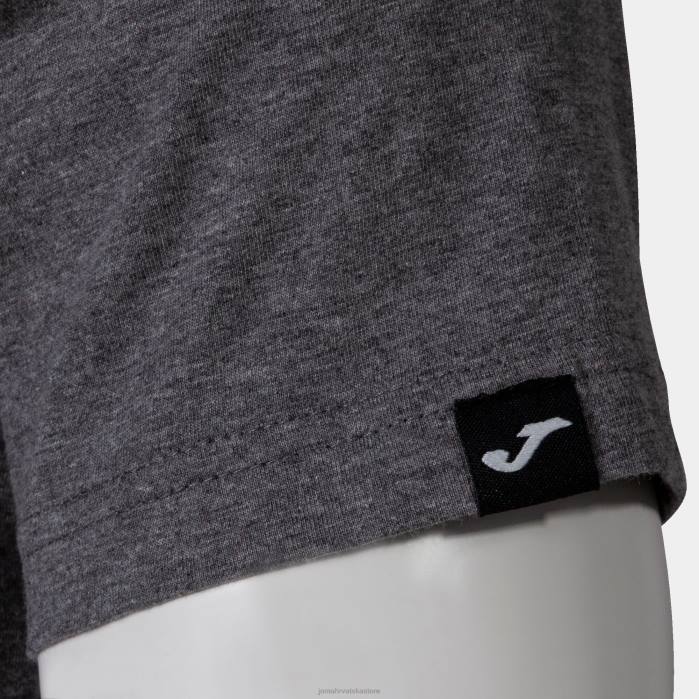 hr Joma košulja kratkih rukava versalles melange siva 6FVN3220 muškarci