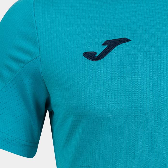 hr Joma košulja kratkih rukava zlatna iv fluorescentno tirkizno tamnoplava 6FVN3028 muškarci