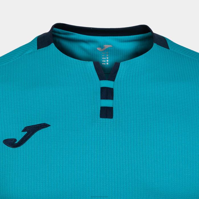hr Joma košulja kratkih rukava zlatna iv fluorescentno tirkizno tamnoplava 6FVN3028 muškarci