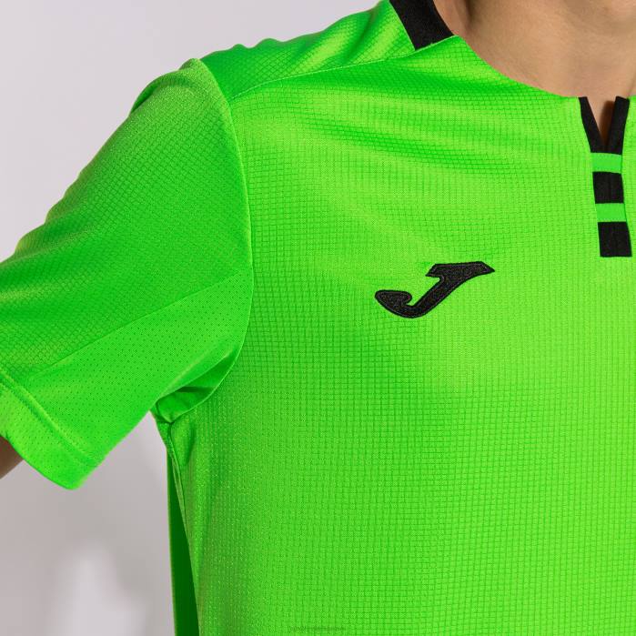 hr Joma košulja kratkih rukava zlatna iv fluorescentno zelena crna 6FVN1039 muškarci