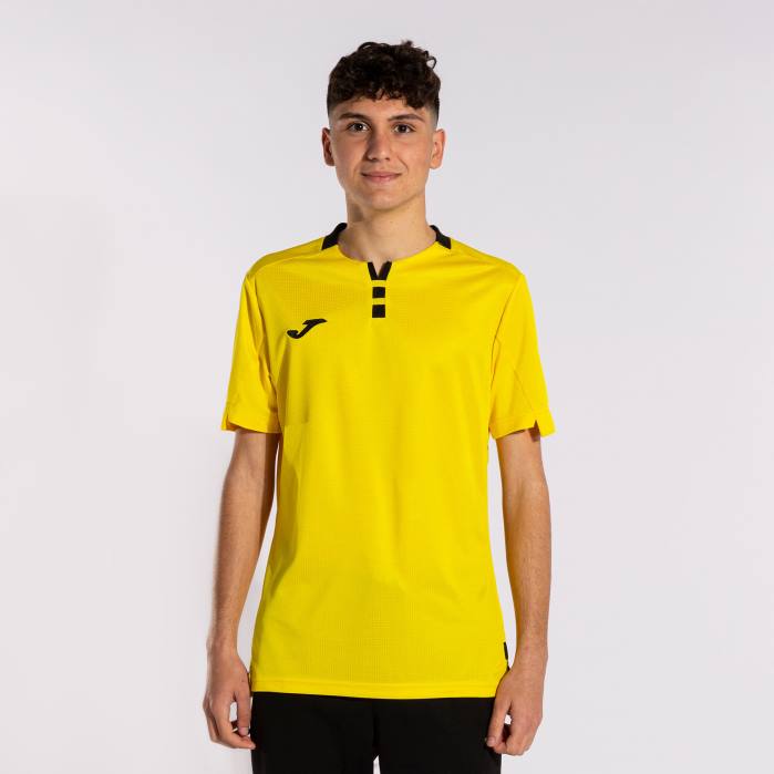 hr Joma košulja kratkih rukava zlatna iv žuto crna 6FVN4710 muškarci