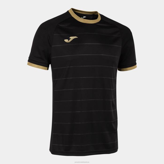 hr Joma košulja kratkih rukava zlatna v crno 6FVN1135 muškarci