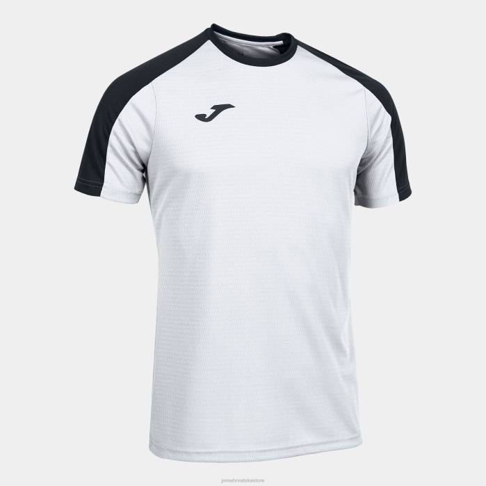 hr Joma majica kratki rukav eko prvenstvo bijelo crno 6FVN123 muškarci