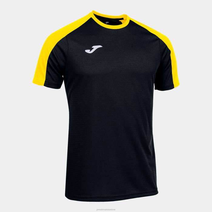 hr Joma majica kratki rukav eko prvenstvo crno žuta 6FVN4170 muškarci