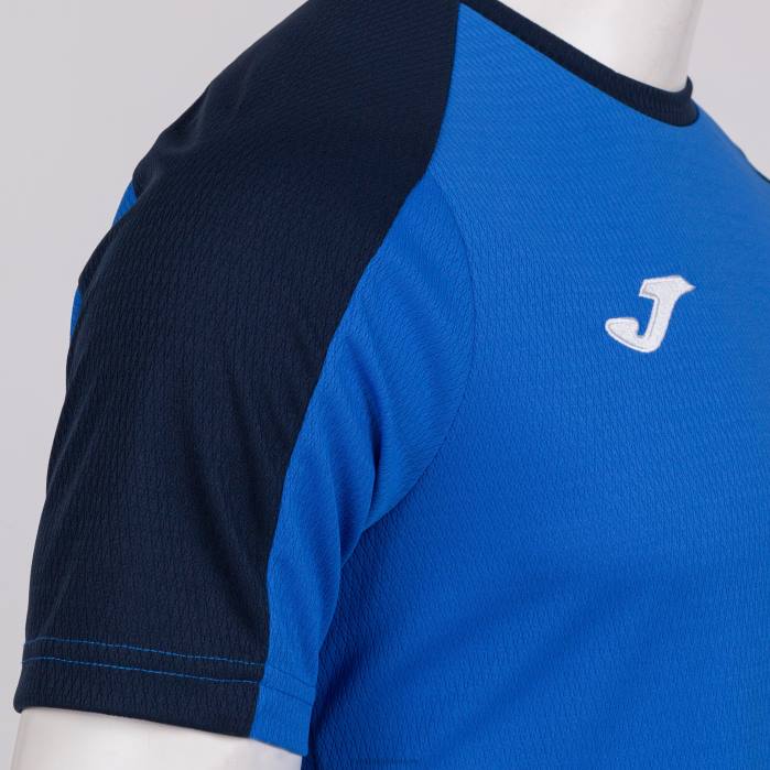 hr Joma majica kratki rukav eko prvenstvo kraljevsko plava tamnoplava 6FVN725 muškarci