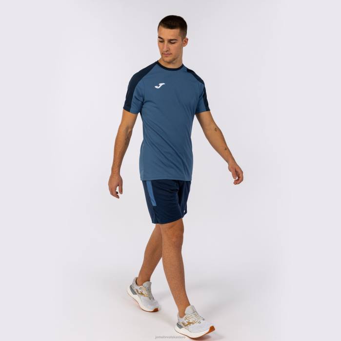 hr Joma majica kratki rukav eko prvenstvo plava tamnoplava 6FVN4370 muškarci