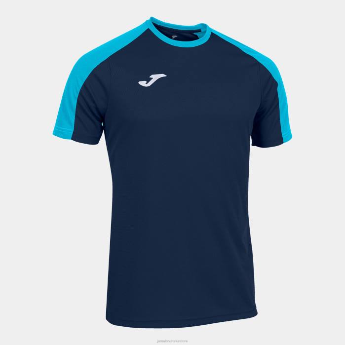 hr Joma majica kratki rukav eko prvenstvo tamnoplava fluorescentna tirkizna 6FVN4110 muškarci