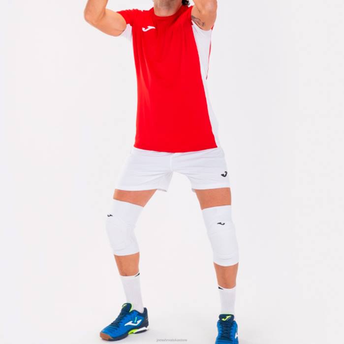 hr Joma majica kratki rukav superliga crveno bijelo 6FVN4716 muškarci