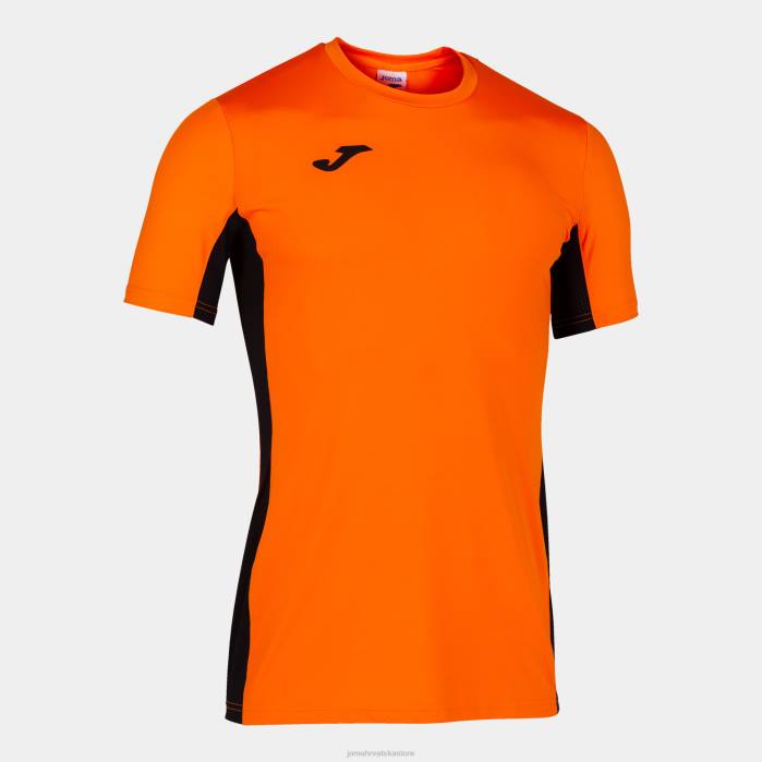 hr Joma majica kratki rukav superliga narančasta crna 6FVN1525 muškarci