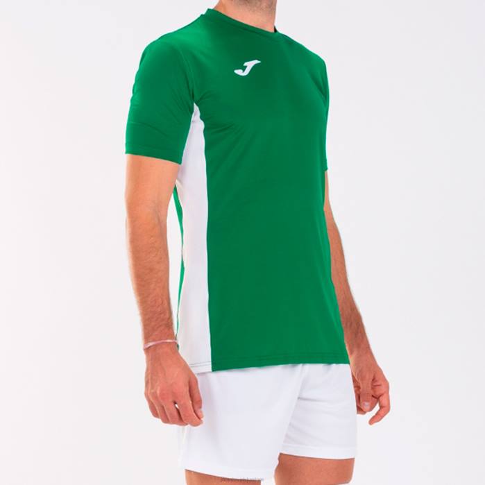 hr Joma majica kratki rukav superliga zeleno bijela 6FVN3132 muškarci