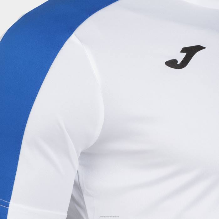 hr Joma majica kratkih rukava akademija iii bijela kraljevsko plava 6FVN4195 muškarci