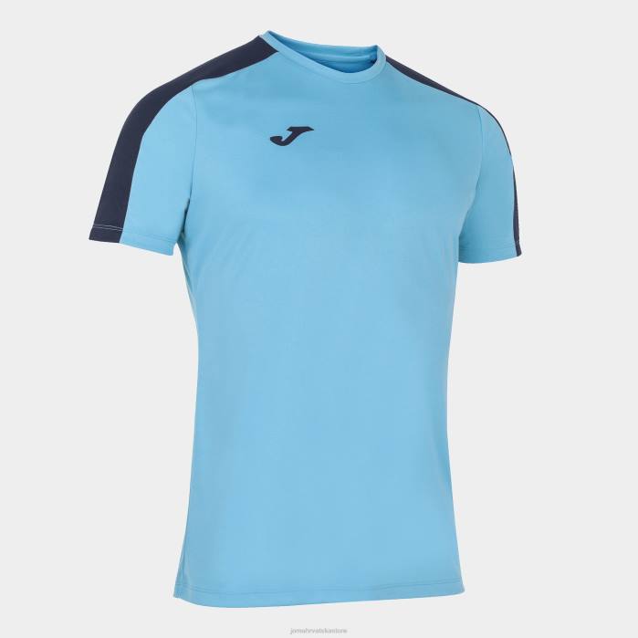 hr Joma majica kratkih rukava akademija iii fluorescentno tirkizno tamnoplava 6FVN1258 muškarci