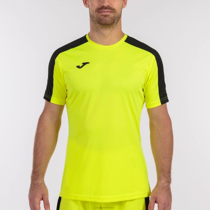 hr Joma majica kratkih rukava akademija iii fluorescentno žuto crna 6FVN1303 muškarci