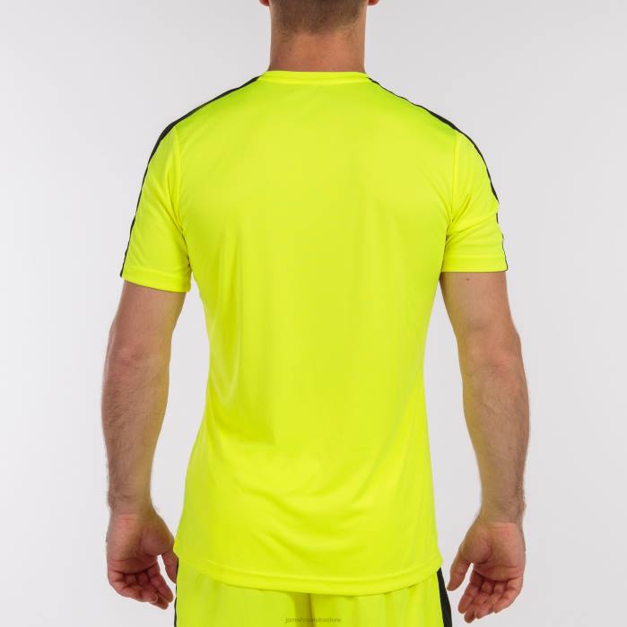 hr Joma majica kratkih rukava akademija iii fluorescentno žuto crna 6FVN1303 muškarci