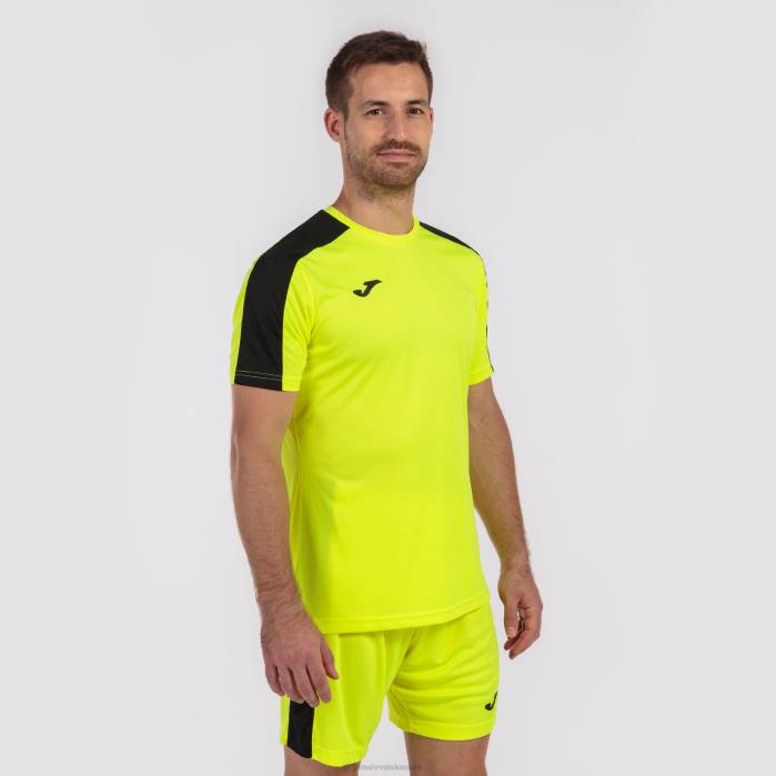 hr Joma majica kratkih rukava akademija iii fluorescentno žuto crna 6FVN1303 muškarci