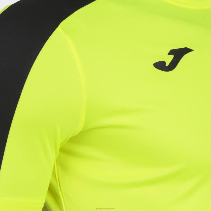 hr Joma majica kratkih rukava akademija iii fluorescentno žuto crna 6FVN1303 muškarci
