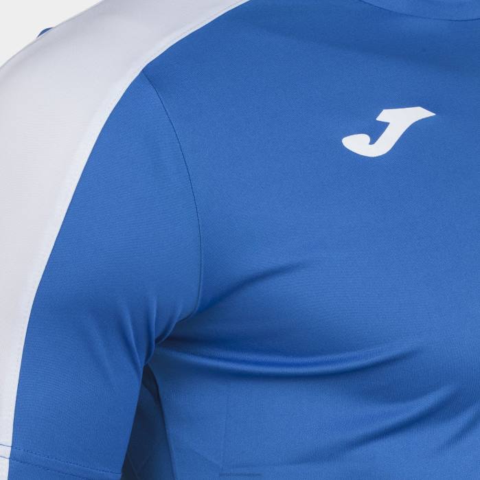 hr Joma majica kratkih rukava akademija iii kraljevsko plava bijela 6FVN541 muškarci