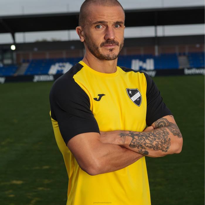hr Joma majica kratkih rukava akademija iv žuto crna 6FVN3299 muškarci