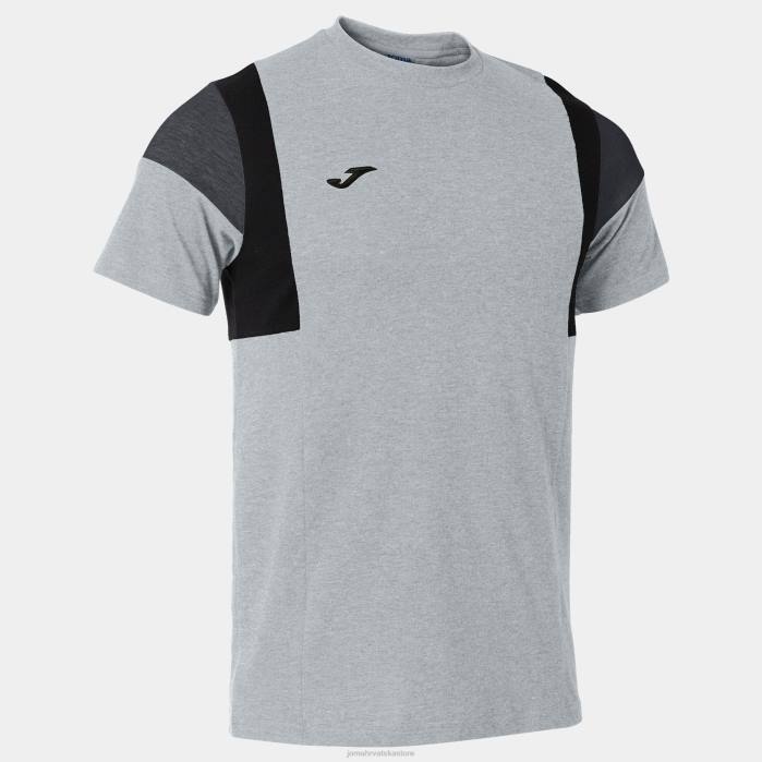 hr Joma majica kratkih rukava confort iii melange siva 6FVN3331 muškarci