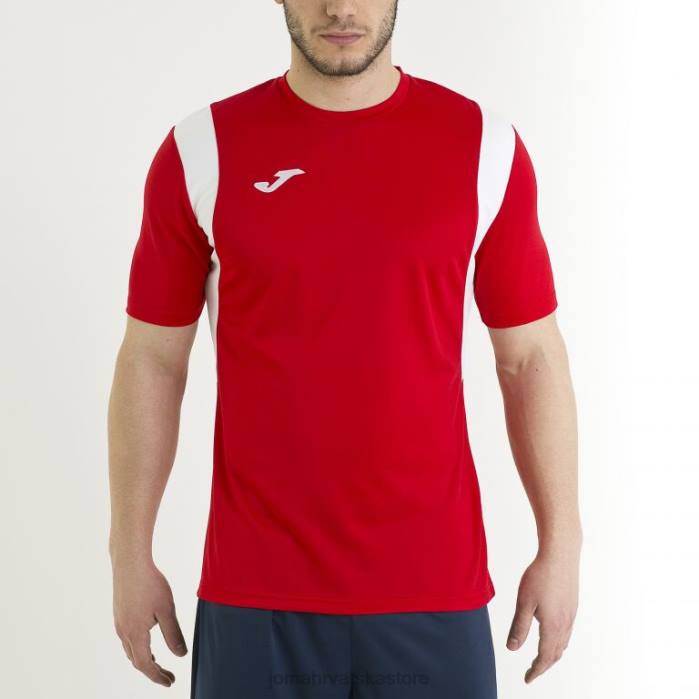 hr Joma majica kratkih rukava dinamo Crvena 6FVN3524 muškarci